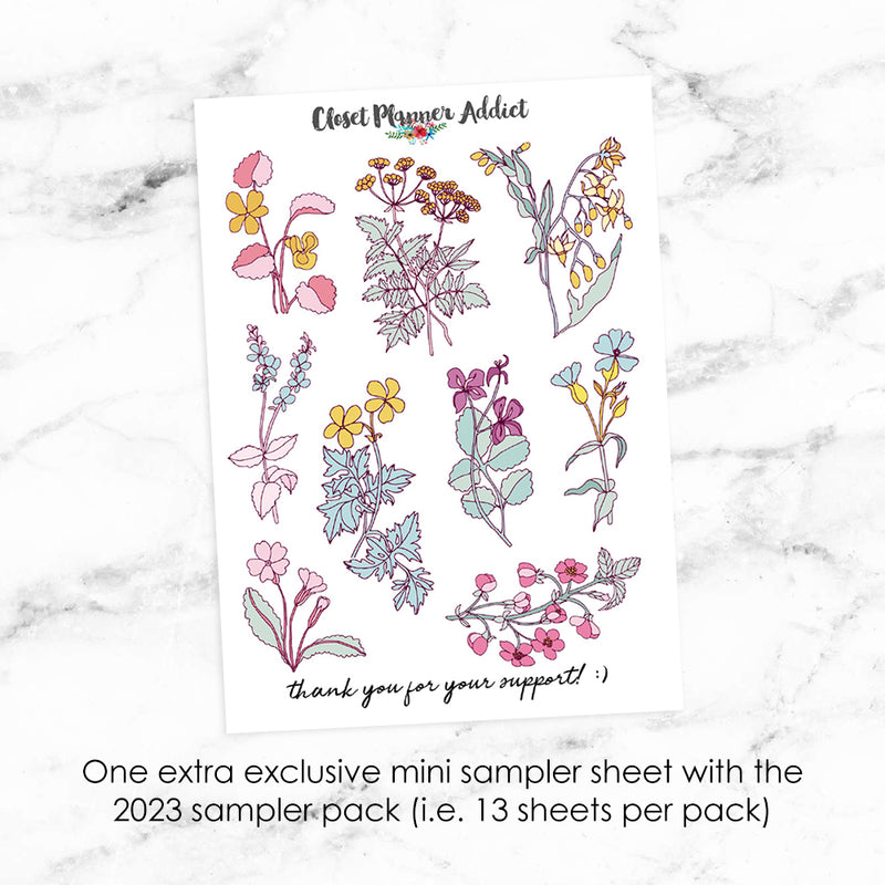 2023 Limited Edition Sampler Pack by Closet Planner Addict