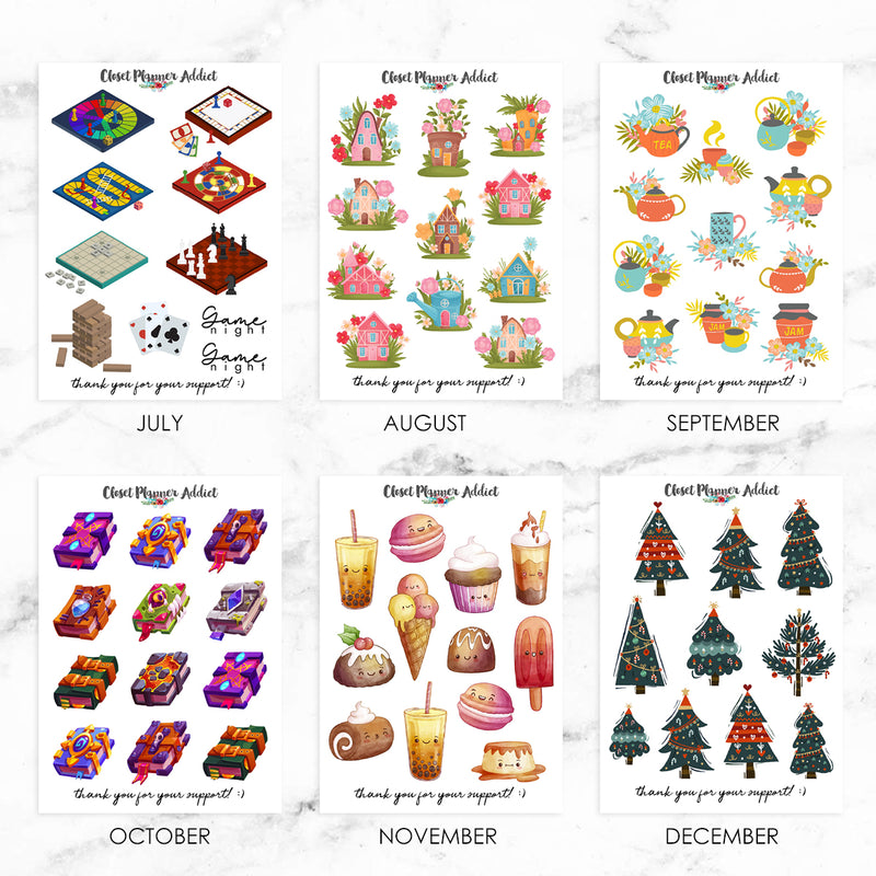 2023 Limited Edition Sampler Pack by Closet Planner Addict