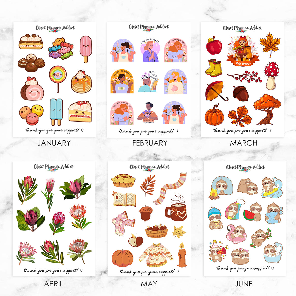 2025 Sampler Pack | 12-Month Collection | Exclusive Bonus