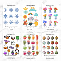 2025 Sampler Pack | 12-Month Collection | Exclusive Bonus