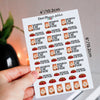 Restock Dog Cat Pet Food Planner Stickers (S-640)