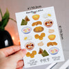 Mid Autumn Festival Planner Stickers | Mooncake Festival Stickers (S-643)
