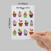 Cute Halloween Cupcakes Planner Stickers (S-648)