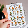 Cute Halloween Gnomes Planner Stickers (S-649)