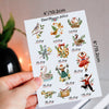12 Days of Christmas Planner Stickers by Closet Planner Addict (S-690)