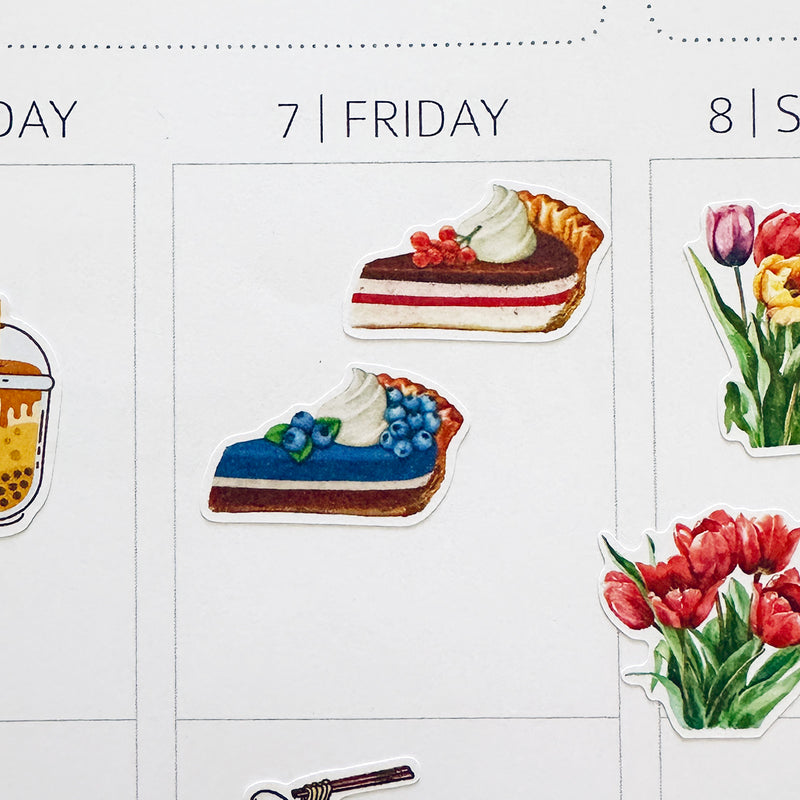 Slices of Pies Planner Stickers by Closet Planner Addict (S-711)