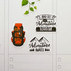 Camping Adventures Planner Stickers by Closet Planner Addict (S-717)