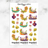 Dragon Boat Festival Planner Stickers (S-721)