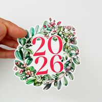 2026 Die Cut Sticker | Florals (DC-057)
