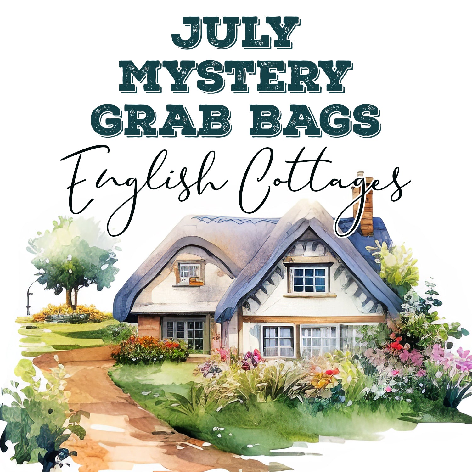 JULY 2023 MYSTERY GRAB BAGS | English Cottages by Closet Planner Addict