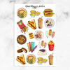 Australian Food Icons Planner Stickers by Closet Planner Addict (MGB-APR2023)