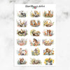Watercolour Farm Animals Planner Stickers (MGB-AUG2023)