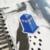 Doctor Who Tardis Glitter Vinyl Sticker by Closet Planner Addict (VN-006)