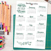 2022 Calendar Planner Stickers by Closet Planner Addict | Eucalyptus (FP-033)