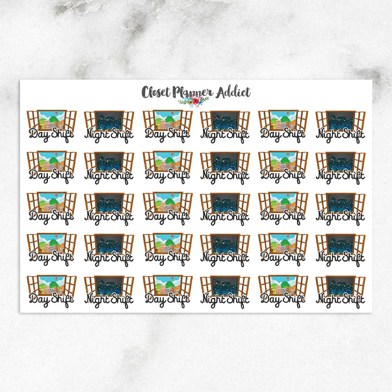 Movie Night Planner Stickers (S-281)