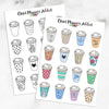 Takeaway Coffee Planner Stickers (S-283)