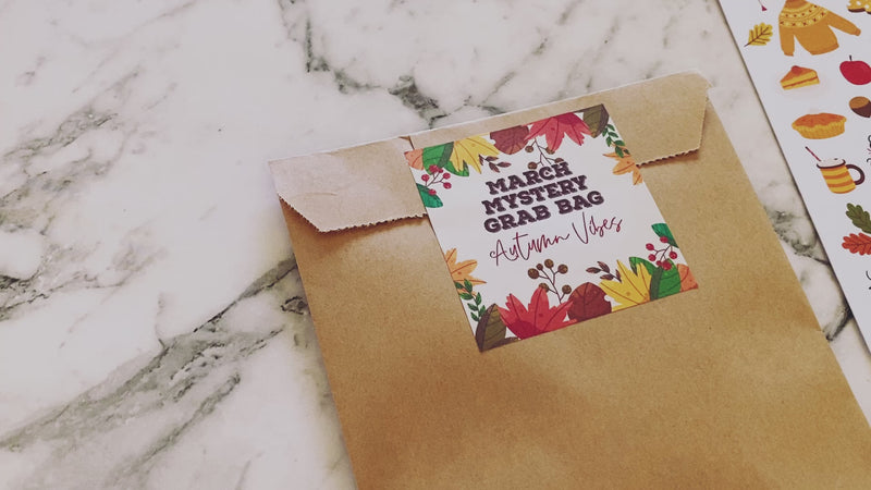 MARCH 2023 MYSTERY GRAB BAGS | Autumn Vibes