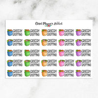 Grocery Shopping Planner Stickers (S-321)