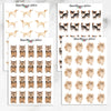 Watercolour Dogs Planner Stickers (S-324)