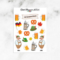 Oktoberfest Planner Stickers (S-333)