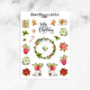 Jolly Christmas Planner Stickers (S-353)