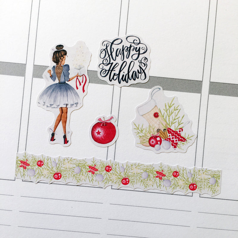 Magic of Christmas Planner Stickers (S-359)