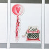 Pink Valentine's Day Planner Stickers (S-378)