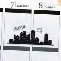 Australian City Skyline Planner Stickers (S-385)