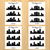 Australian City Skyline Planner Stickers (S-385)