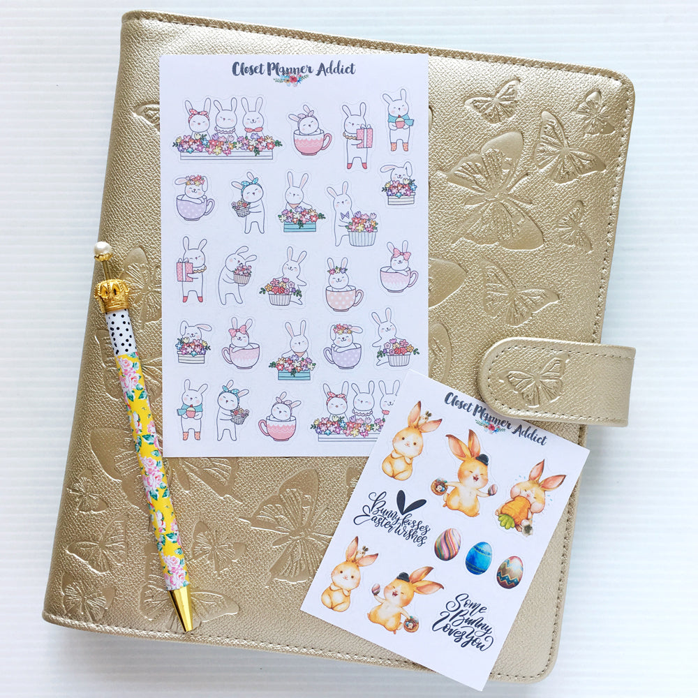 Happy Easter Planner Stickers (S-388)