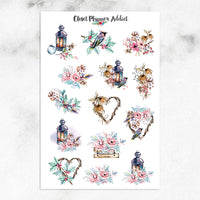 Winter Magic Planner Stickers (S-407)