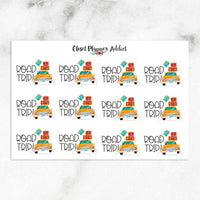 Road Trip Planner Stickers (S-410)