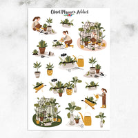 I Love Gardening Planner Stickers (S-411)