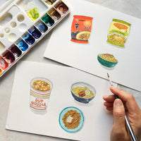 Instant Noodles Planner Stickers (S-424)