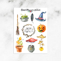 Halloween Planner Stickers (S-425)