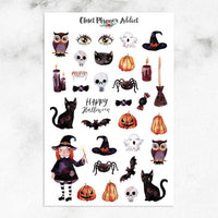 Halloween Planner Stickers (S-428)