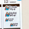 10 Minute Tidy Up Planner Stickers (S-433)