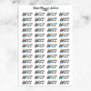 10 Minute Tidy Up Planner Stickers (S-433)