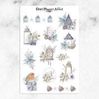 Christmas Dreams Planner Stickers (S-442)