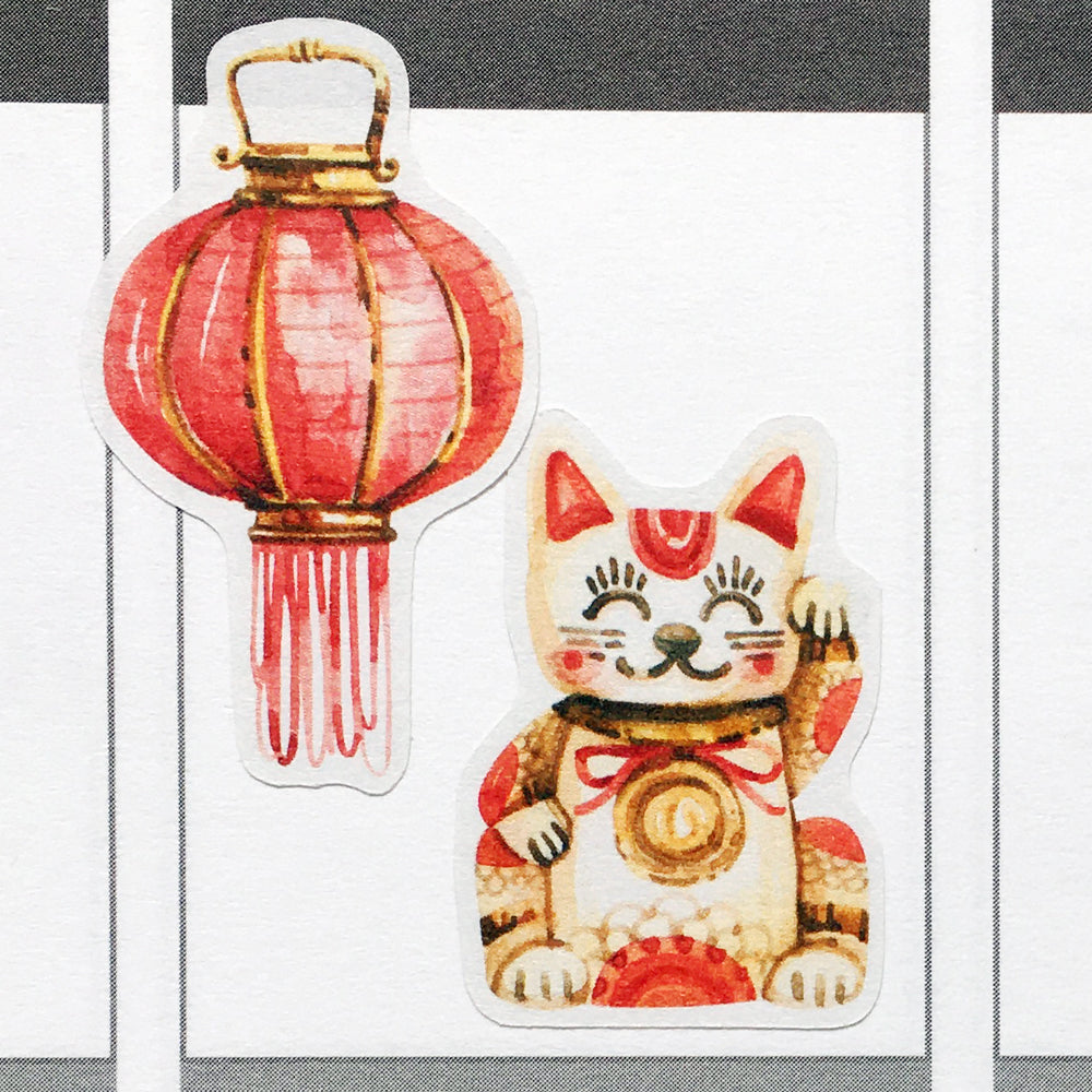 Chinese New Year Planner Stickers (S-455)