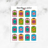 Vintage Tea Tins Planner Stickers (S-459)