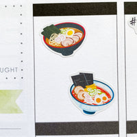 Japanese Ramen Planner Stickers (S-460)