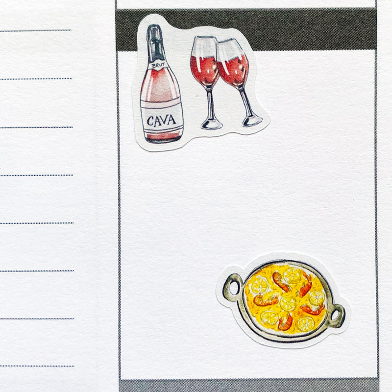 I Love Spain Planner Stickers (S-463)