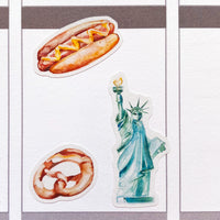 I Love New York Planner Stickers (S-467)