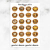 Yumcha Planner Stickers | Dimsum Planner Stickers (S-469)