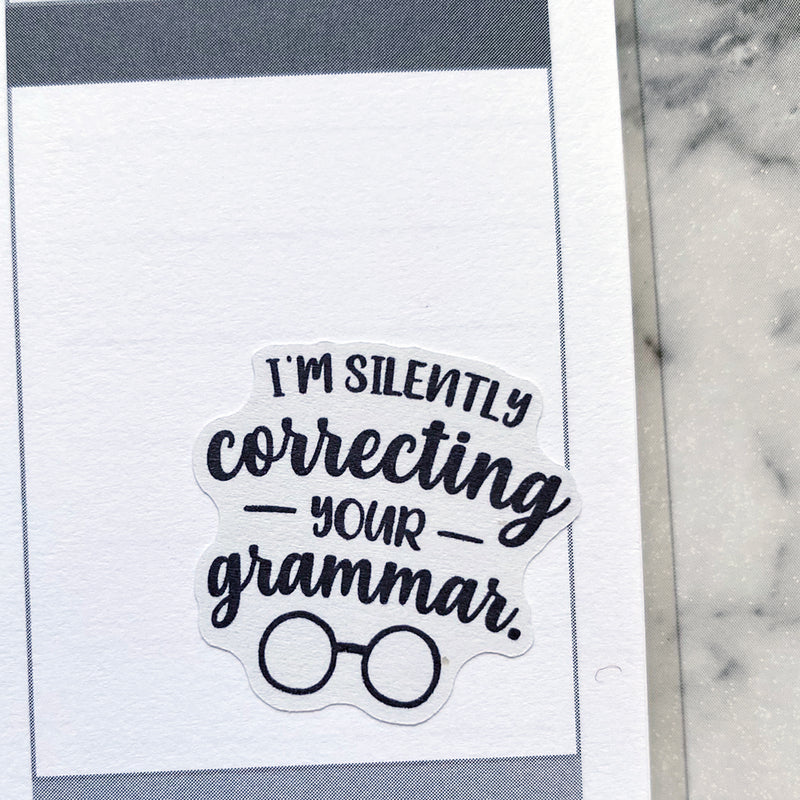 Sassy Quotes Planner Stickers (S-470)