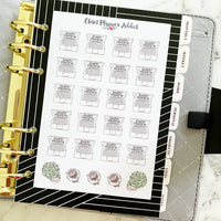 Zoom Meeting Planner Stickers (S-473)