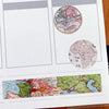 Vintage Maps Planner Stickers And Washi Strips (S-479)