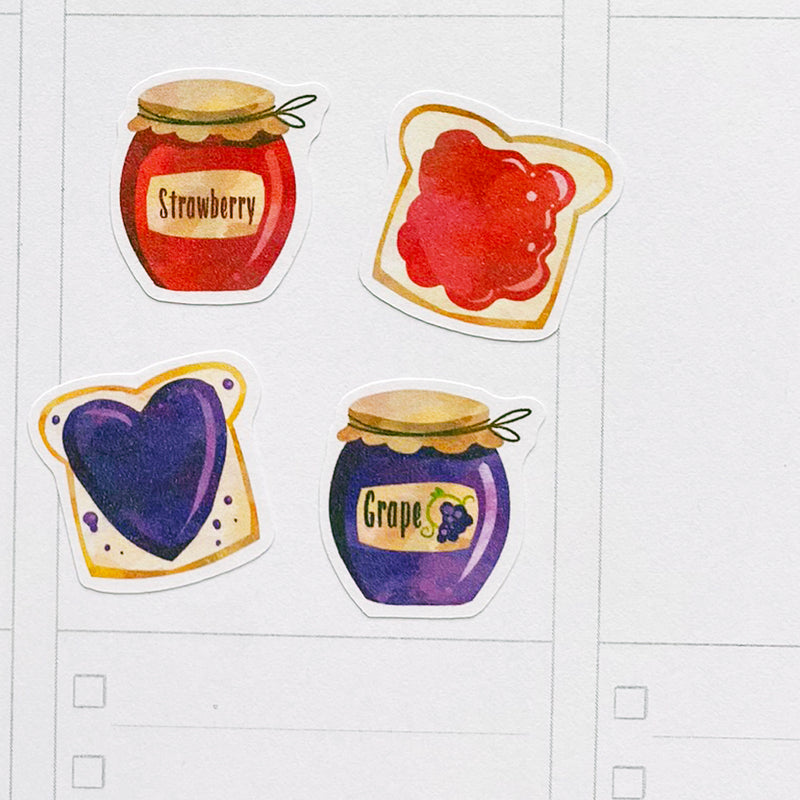 Peanut Butter and Jelly Sandwich Planner Stickers (S-496)