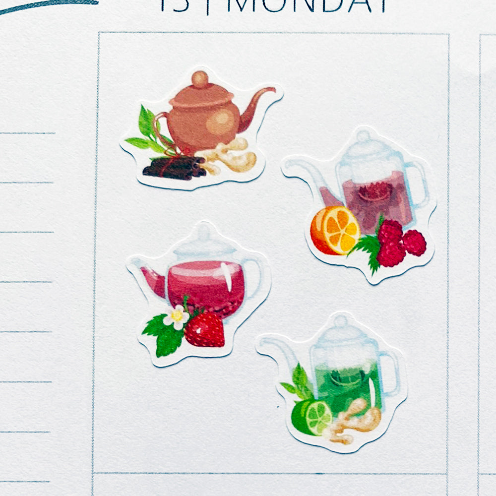 Fruit Teas Planner Stickers (S-507)